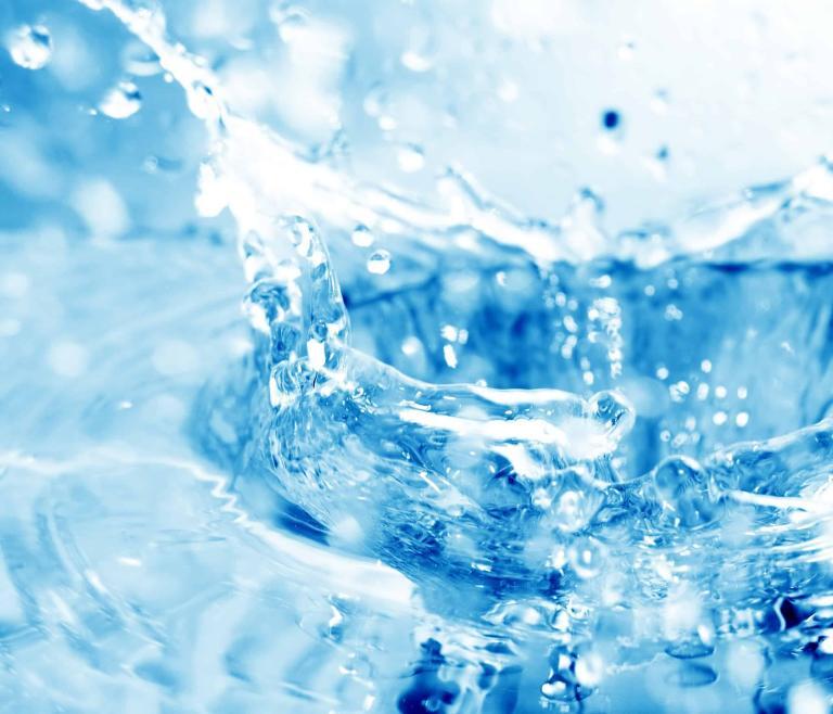 Blue fresh water