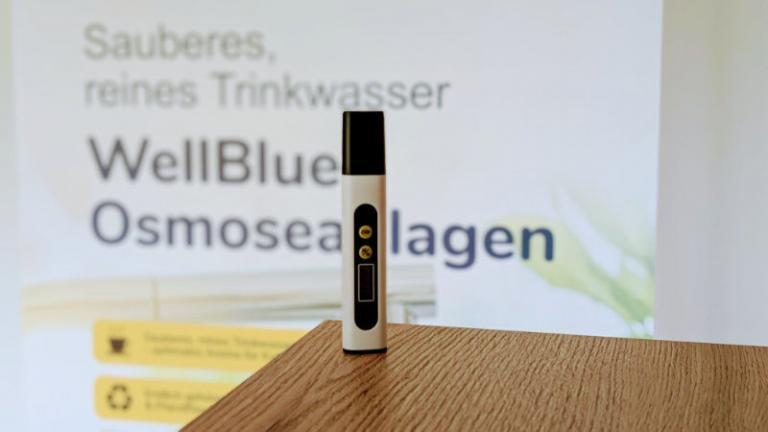 TDS-Tester & Messgerät im WellBlue Büro